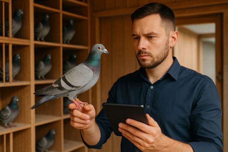 5 rzeczy, które warto monitorować przy każdym gołębiu pocztowym w hodowli