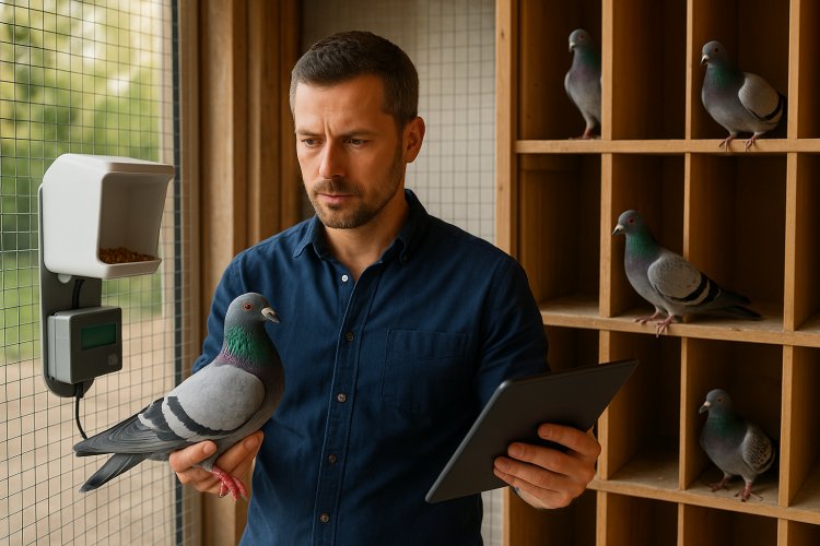 Automatyzacja hodowli gołębi pocztowych – jak technologia i egolebnik.pl oszczędzają czas hodowcy